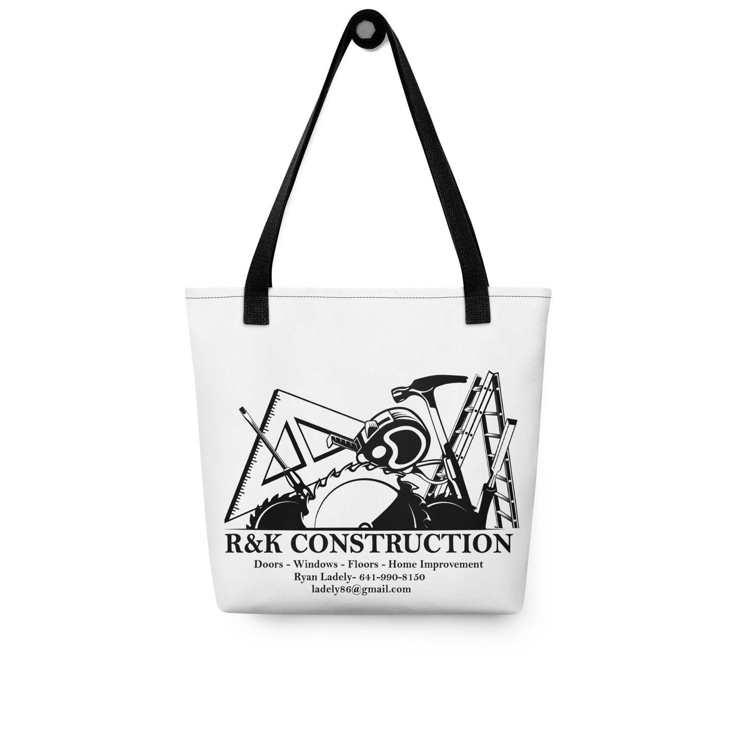 R & K Woodworking Tote bag
