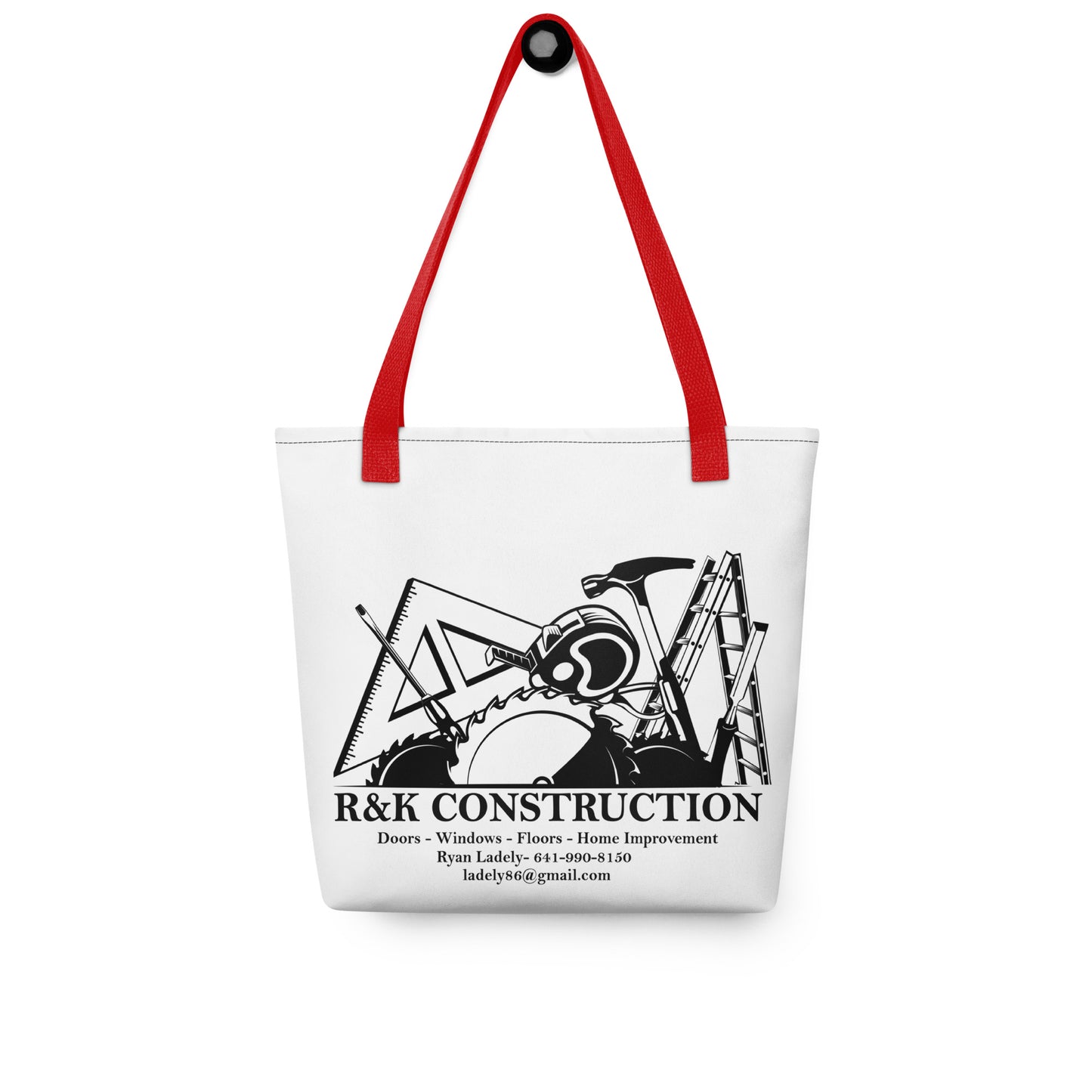 R & K Woodworking Tote bag
