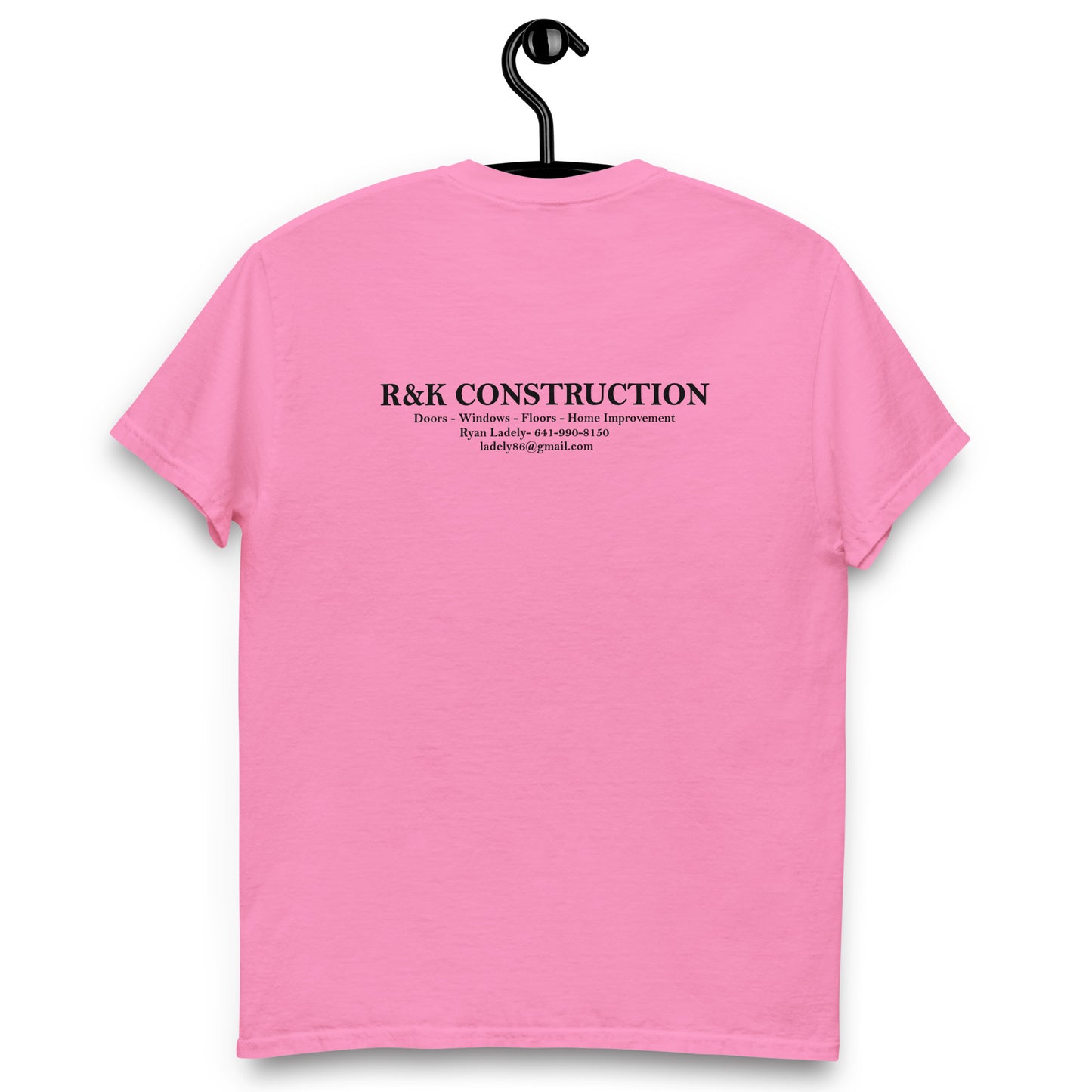 Adult Unisex Tshirt R&K Woodworking