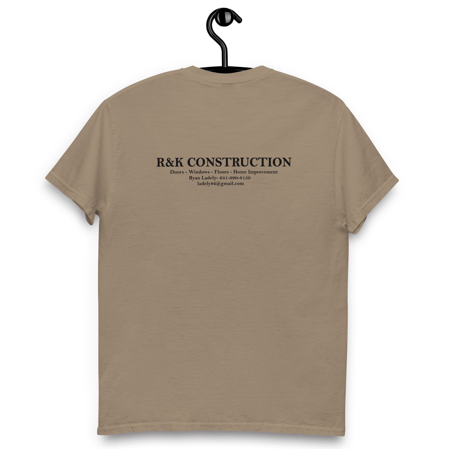 Unizex T-shirt Adult R&K woodworking
