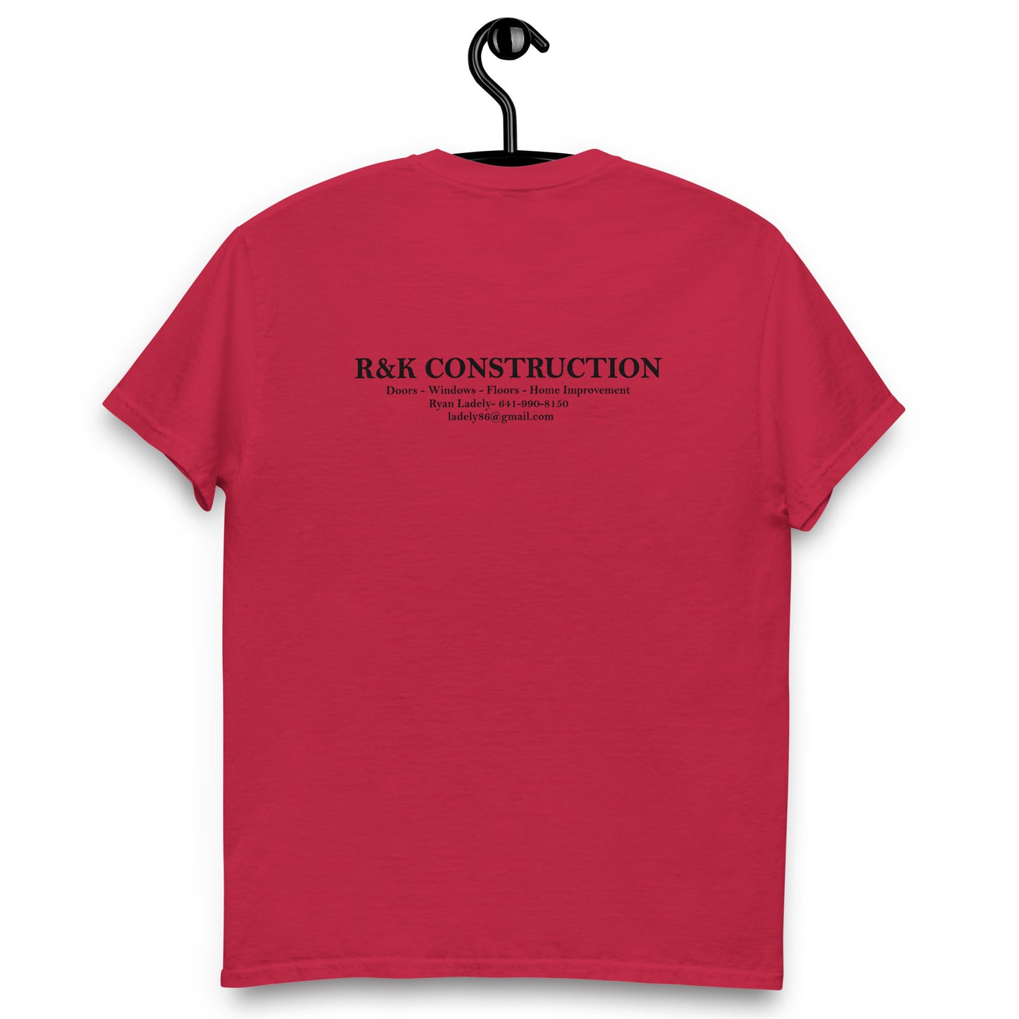 Adult Unisex Tshirt R&K Woodworking