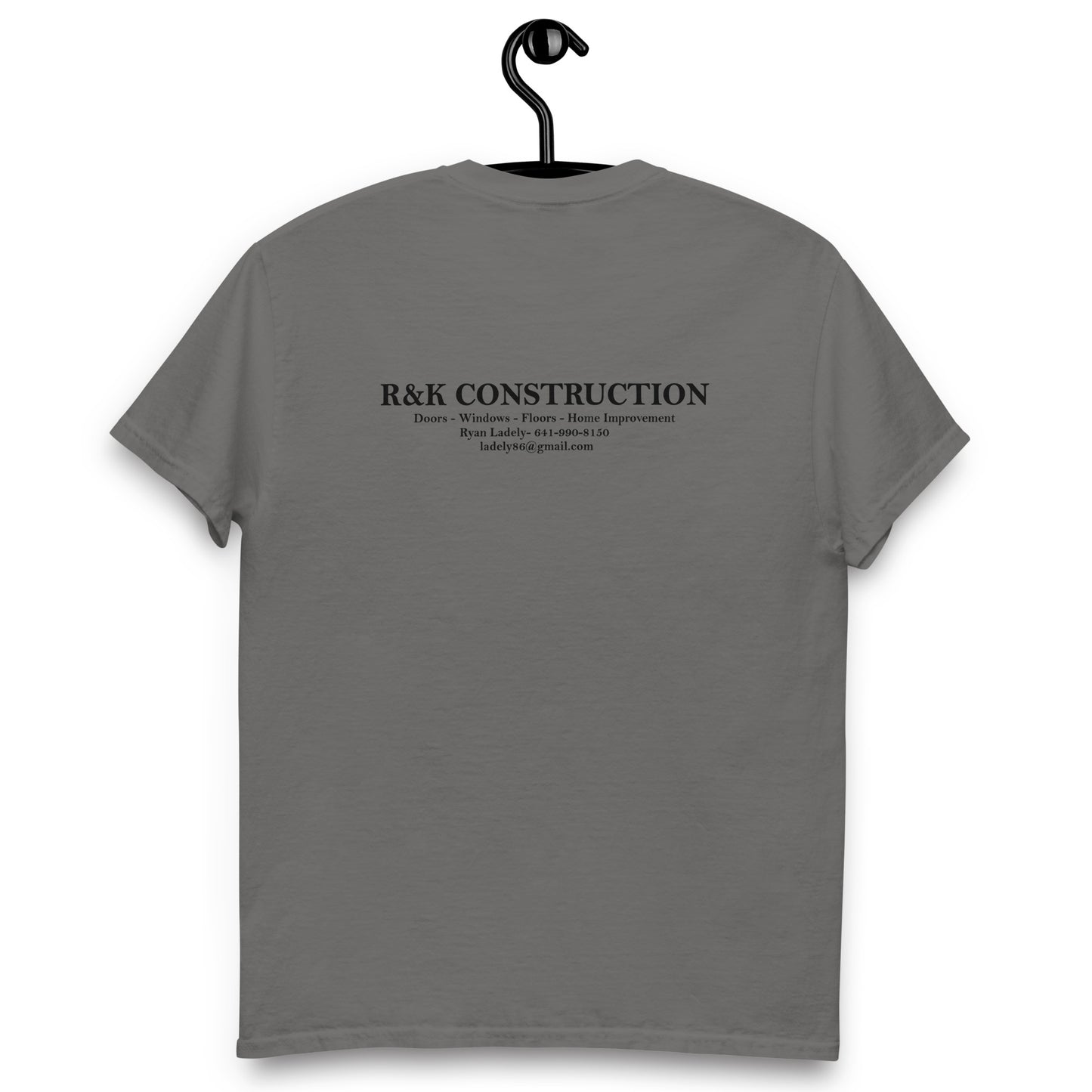 Adult Unisex Tshirt R&K Woodworking