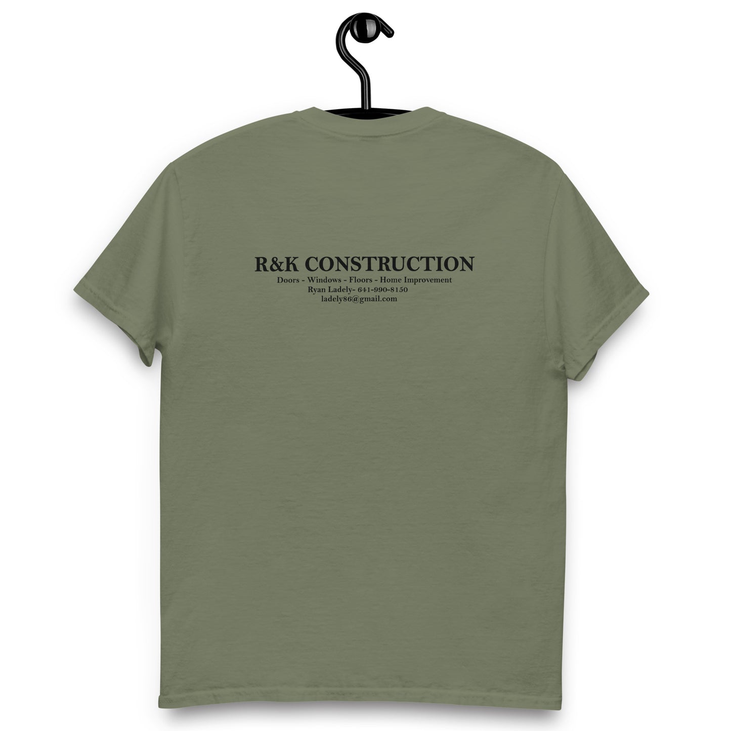 Adult Unisex Tshirt R&K Woodworking