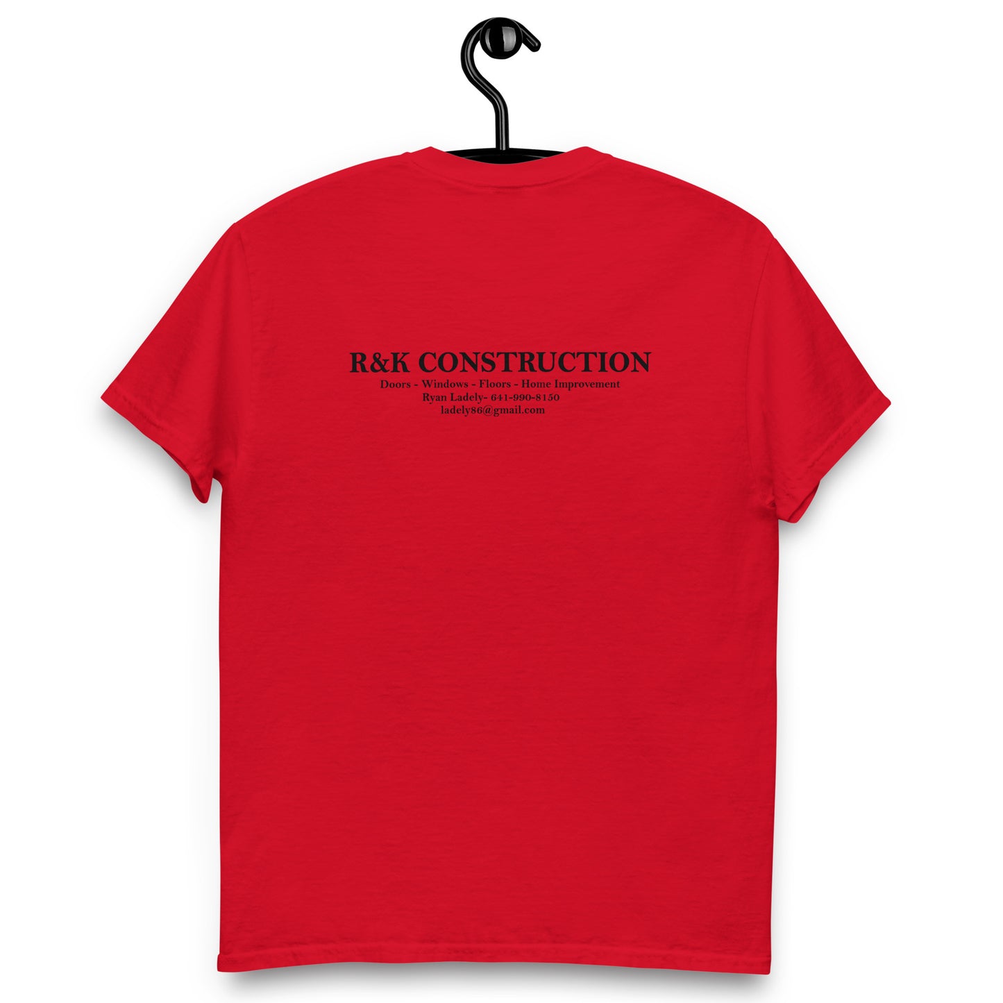 Adult Unisex Tshirt R&K Woodworking