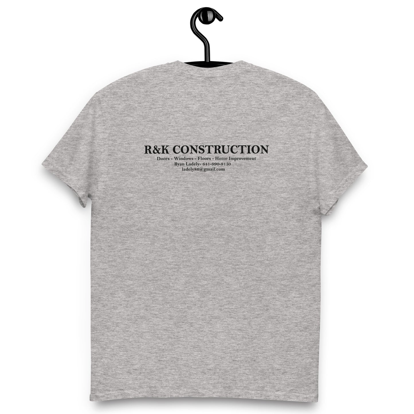 Adult Unisex Tshirt R&K Woodworking