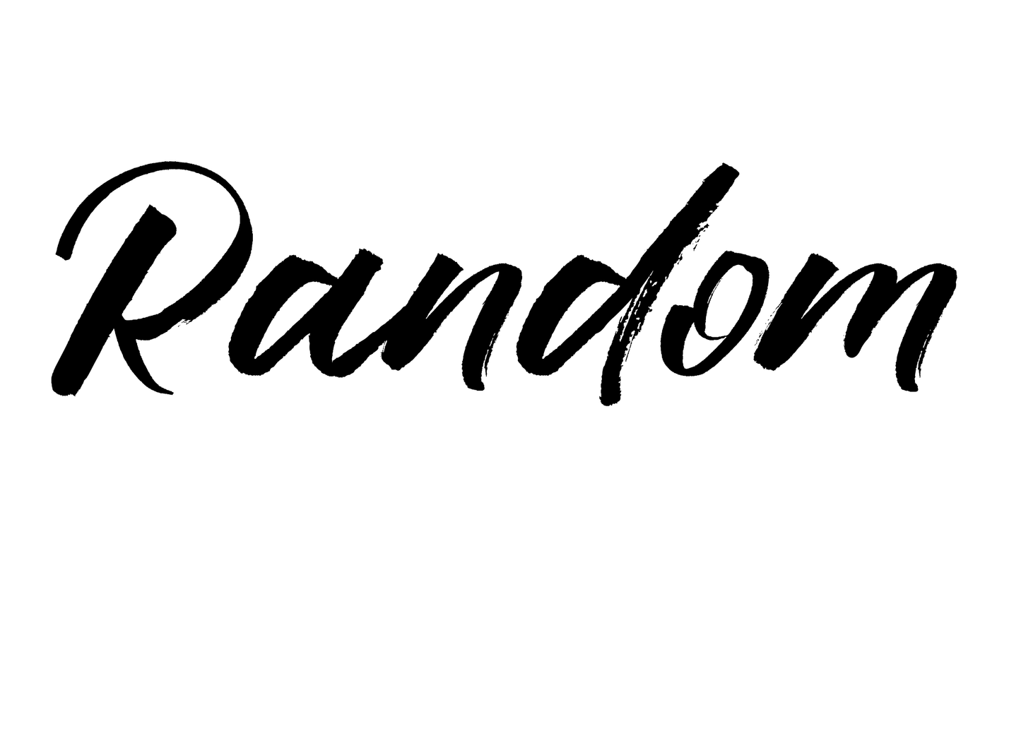 Random Tee - THE Original