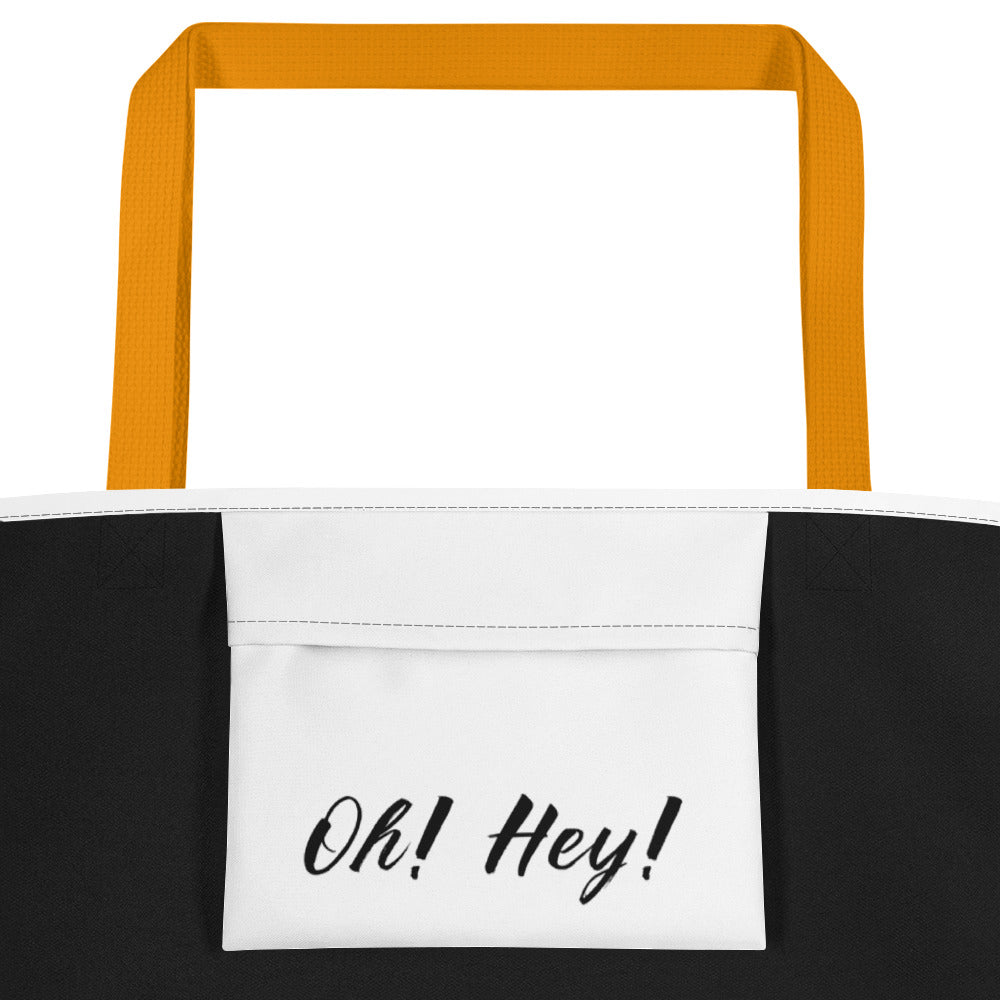 Wild Flowers Beach Bag