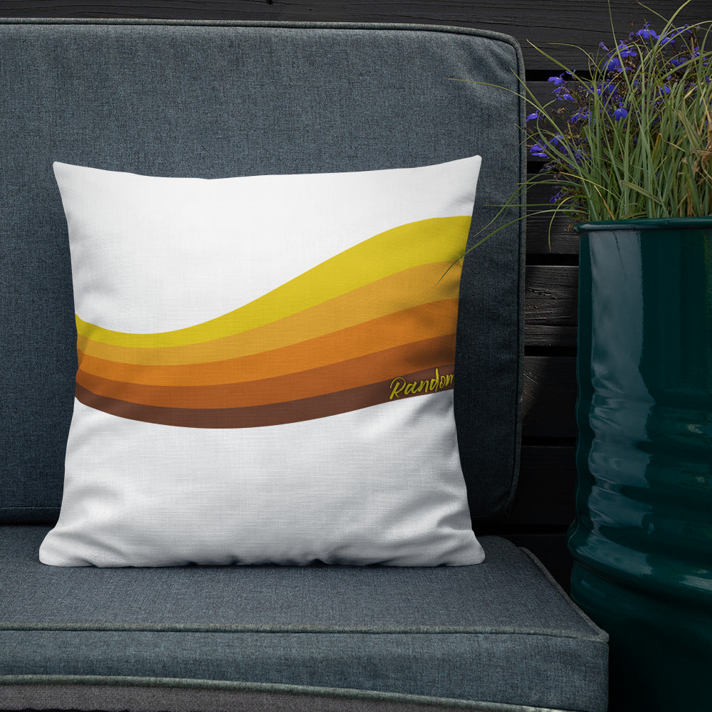 Warm Vibe Throw Pillow