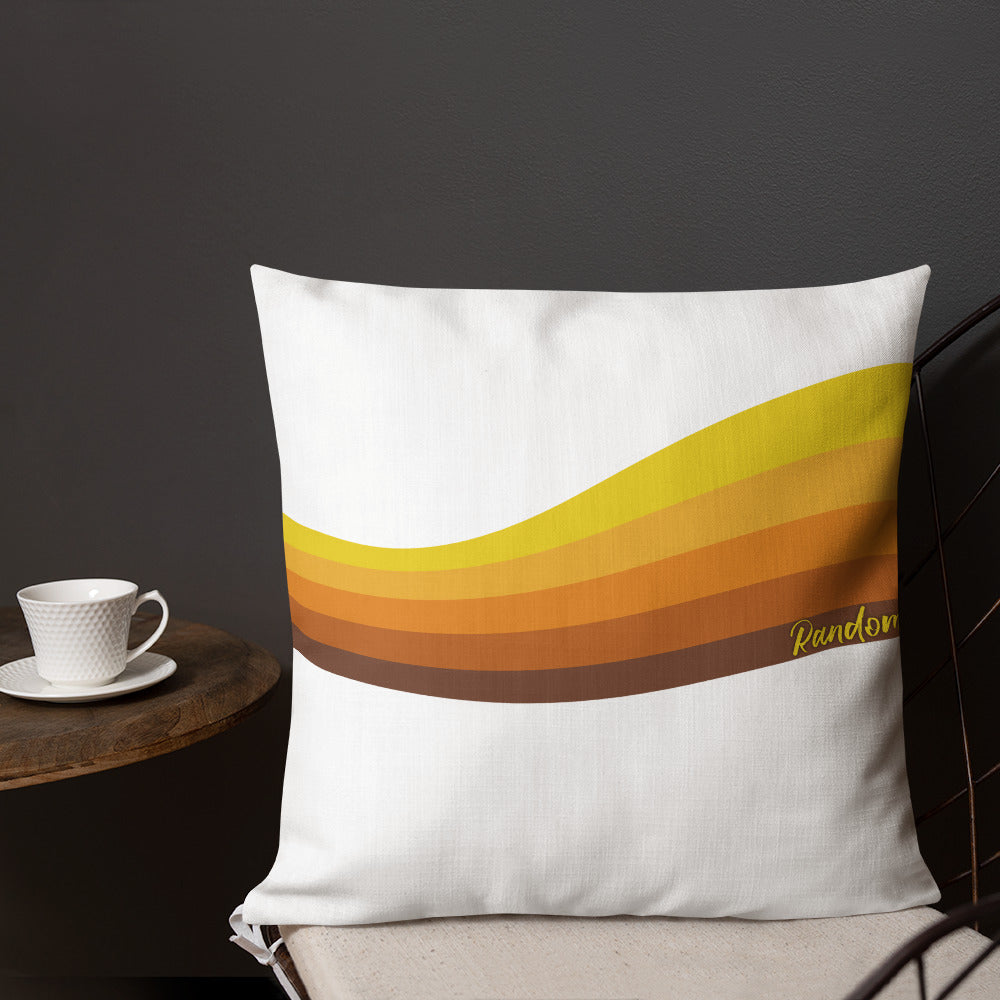 Warm Vibe Throw Pillow