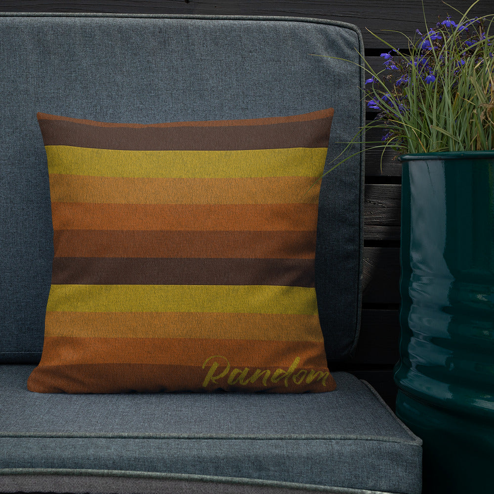Warm Vibe Throw Pillow