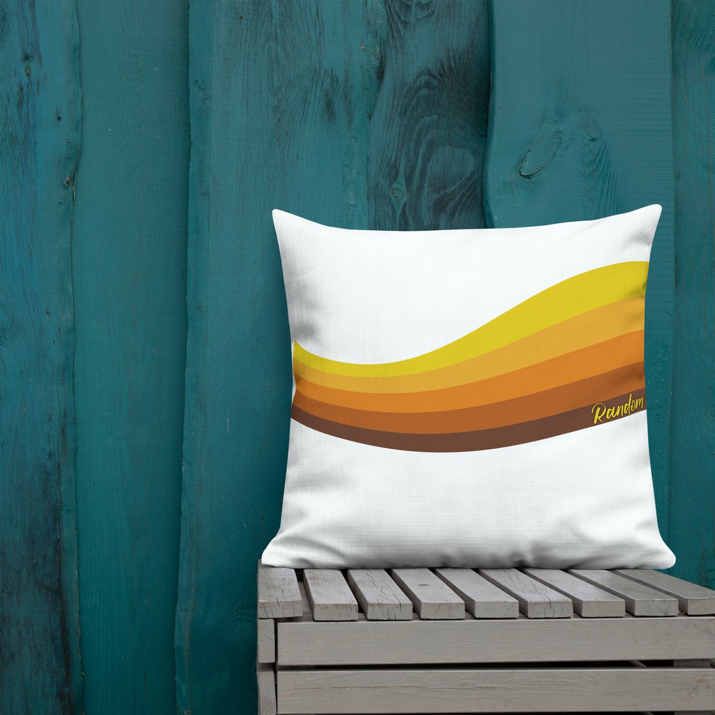 Warm Vibe Throw Pillow