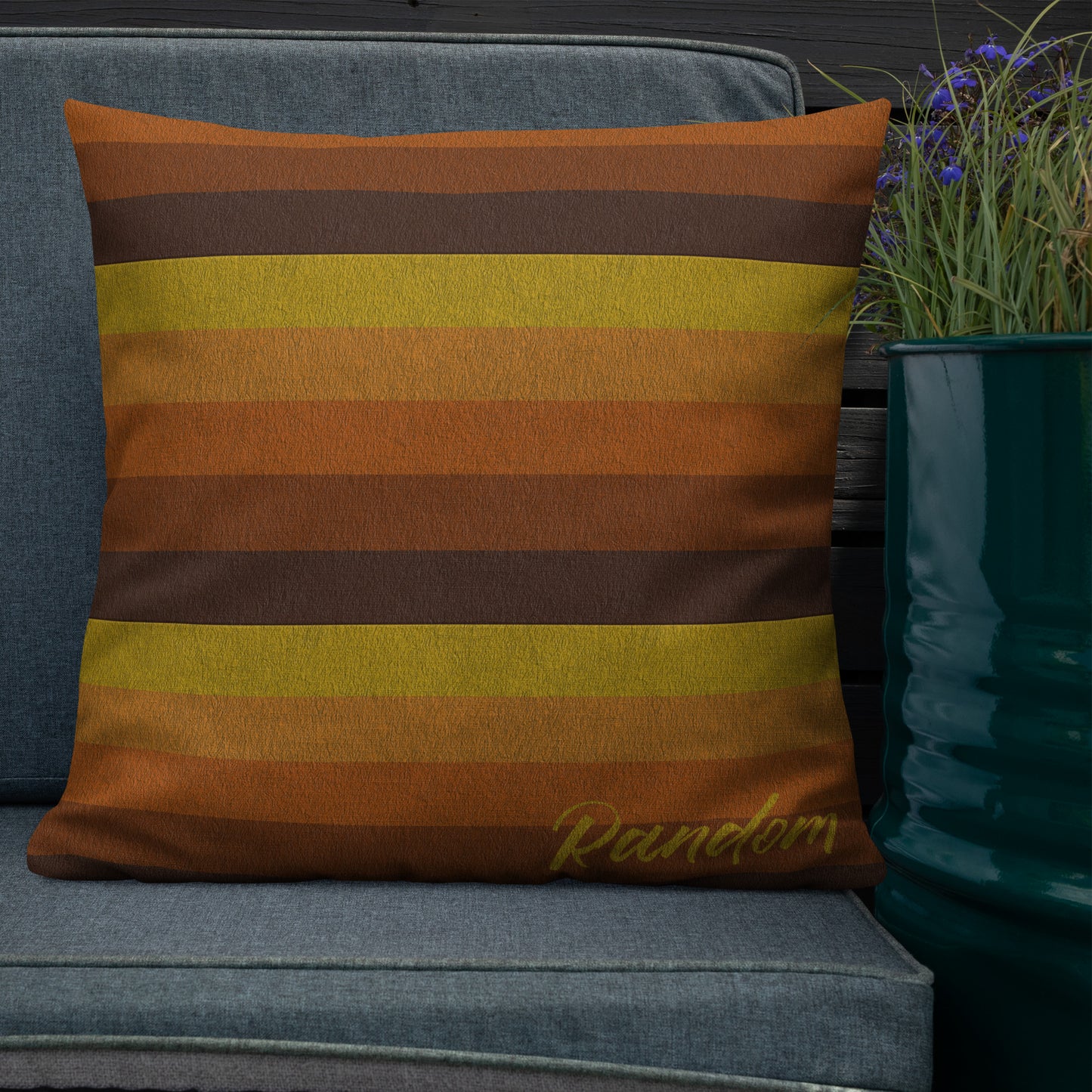 Warm Vibe Throw Pillow