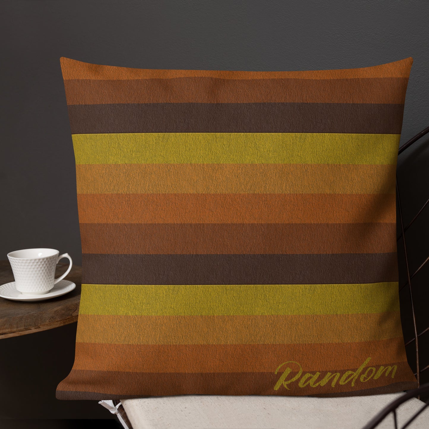 Warm Vibe Throw Pillow