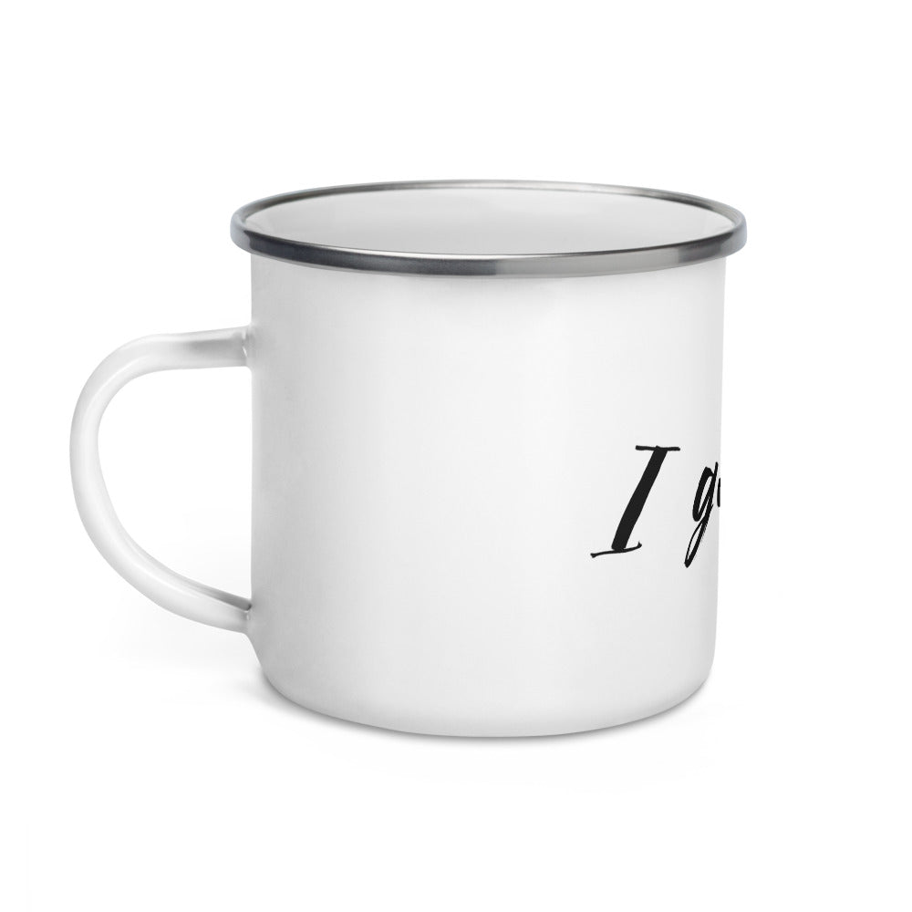 I got this Enamel Mug