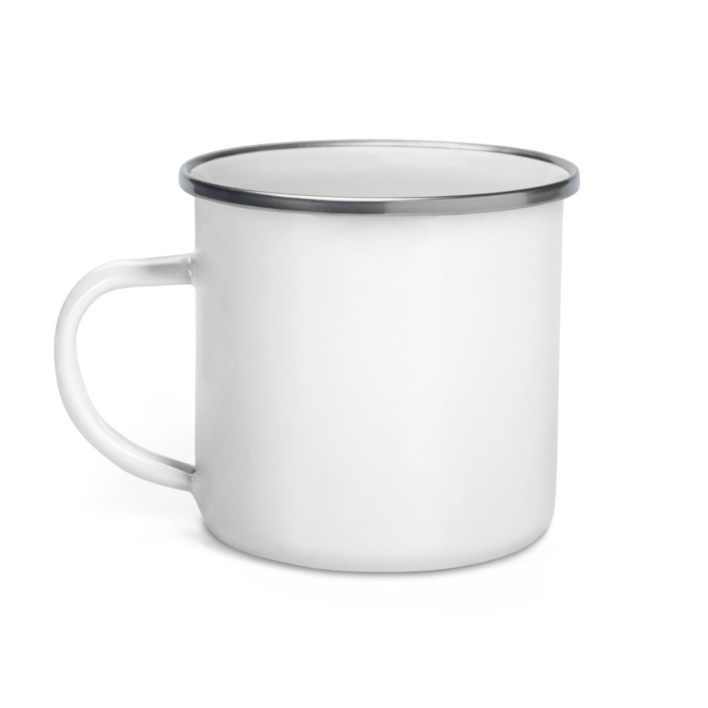 Peace Enamel Mug