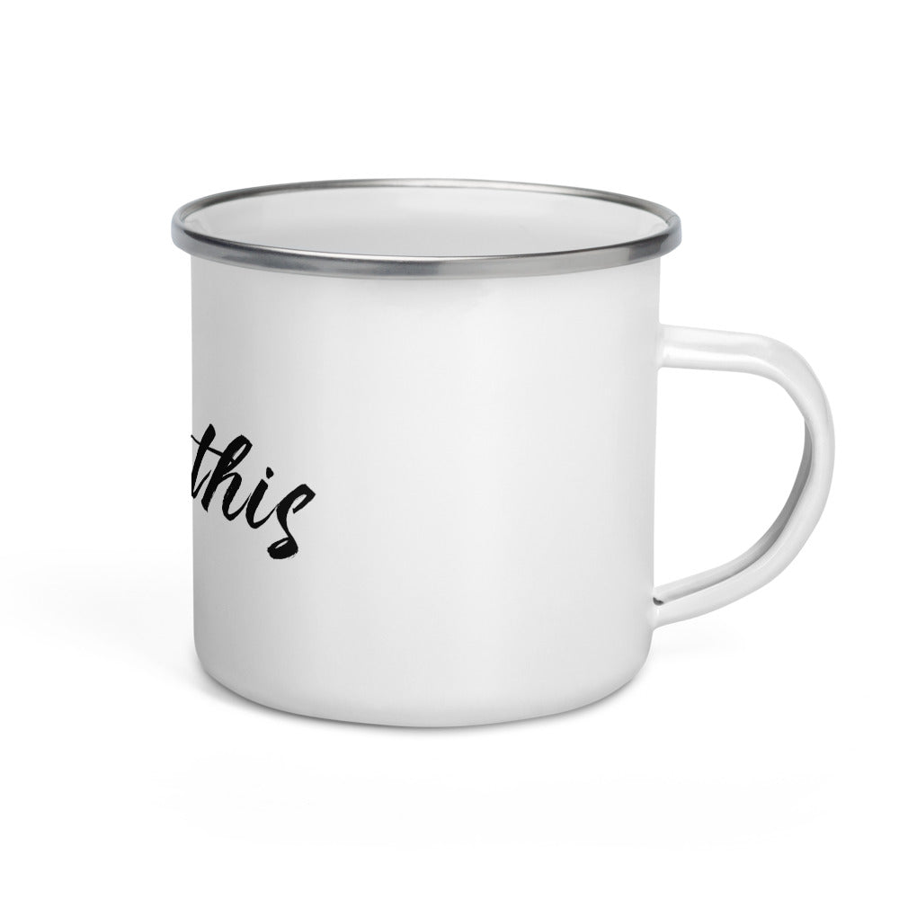 I got this Enamel Mug