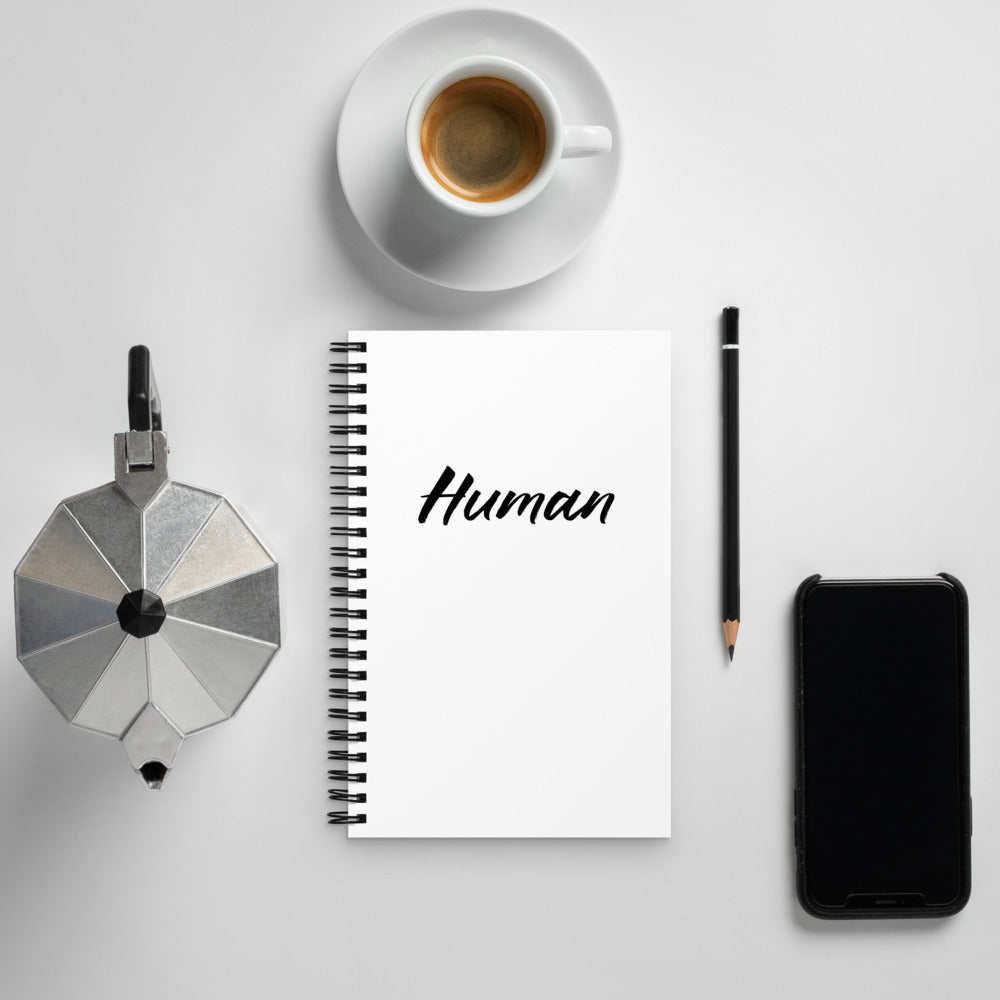 Human Spiral notebook
