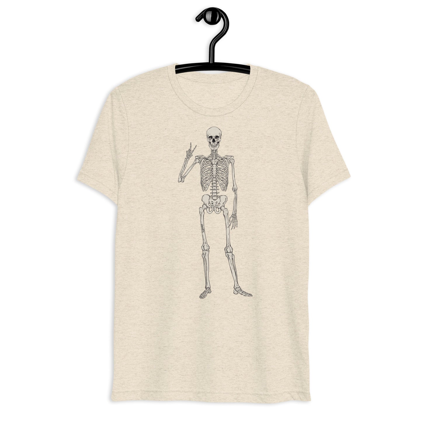 Peace Skeleton Short sleeve SOFT t-shirt