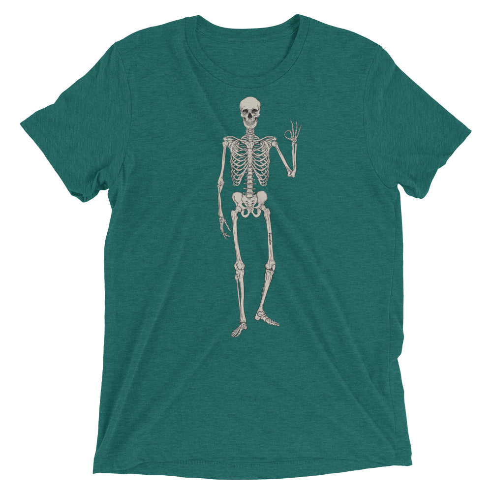 OK Skeleton Short sleeve SOFT t-shirt
