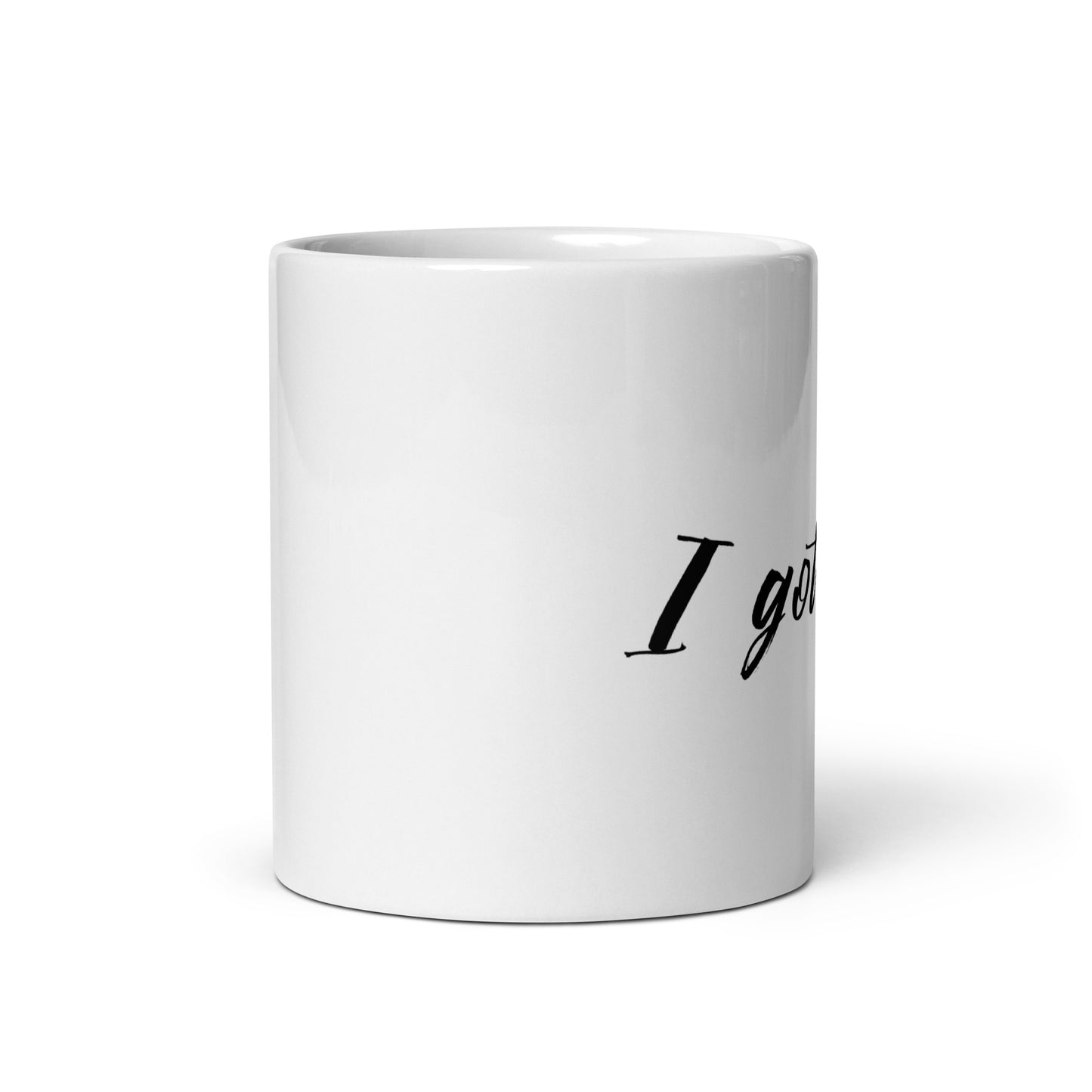 I got this White glossy mug