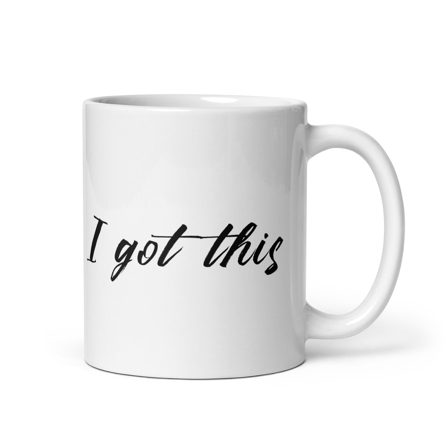 I got this White glossy mug