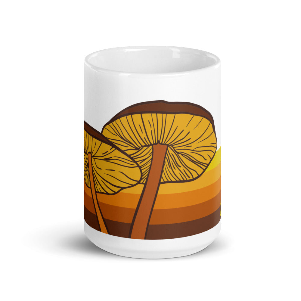 Warm Vibes Mushroom Mug