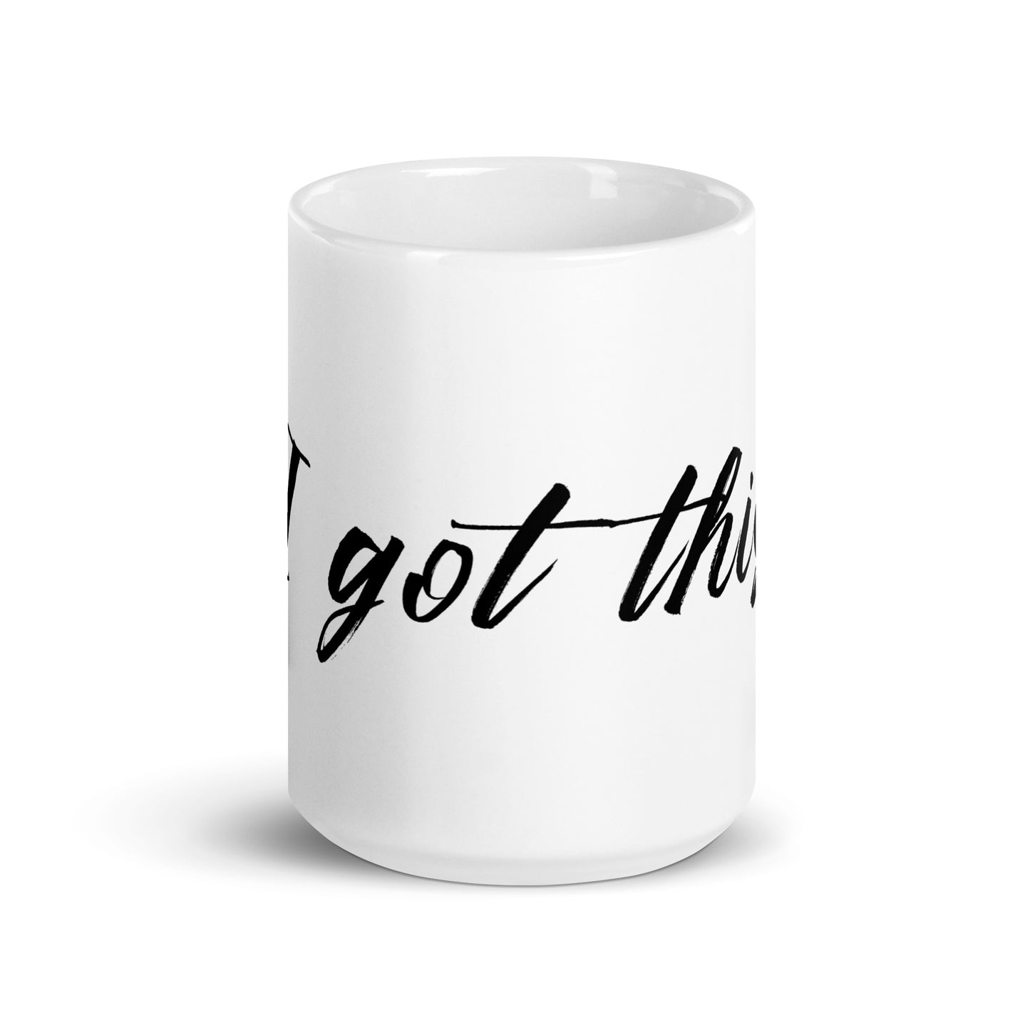 I got this White glossy mug