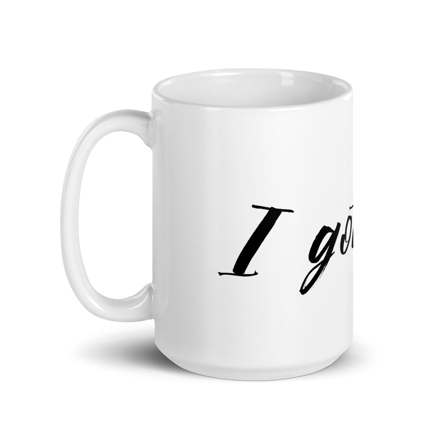 I got this White glossy mug