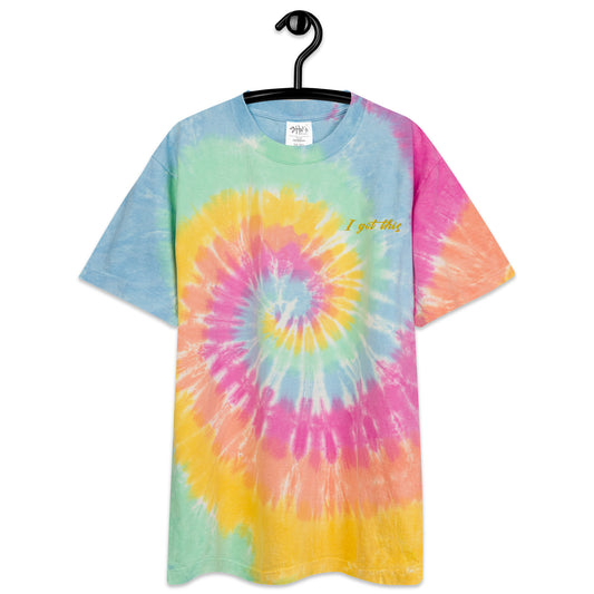 Oversized tie-dye t-shirt