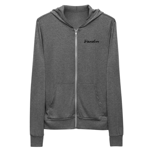 Random Unisex zip hoodie